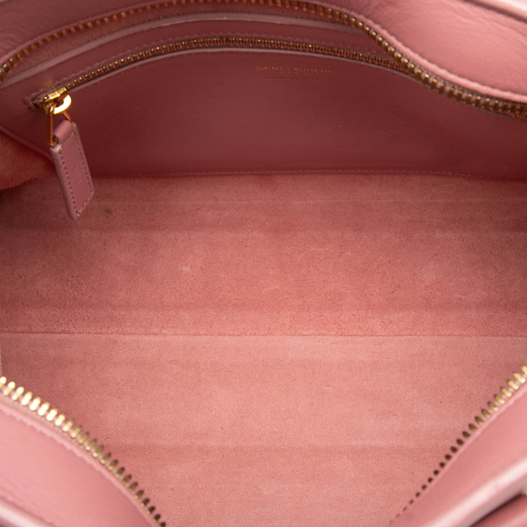 Saint Laurent Small Cuir Monogram Cabas