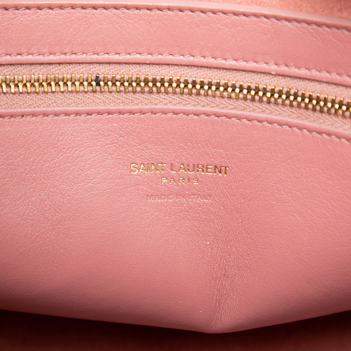 Saint Laurent Small Cuir Monogram Cabas