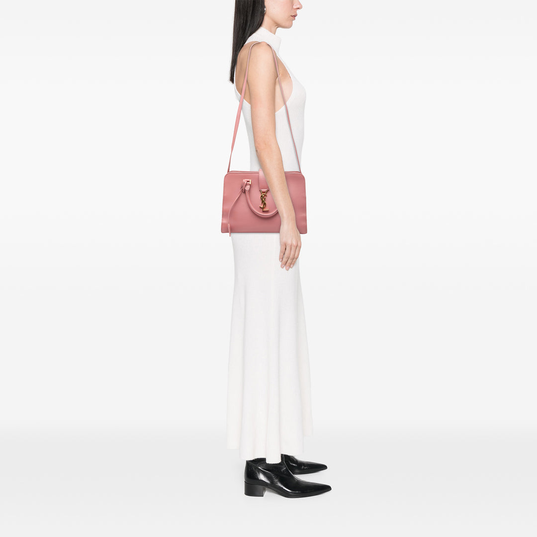 Saint Laurent Small Cuir Monogram Cabas