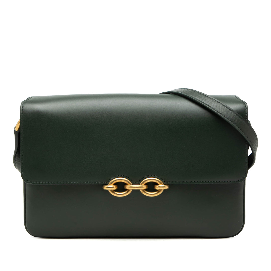 Saint Laurent Smooth Cuir de veau Le Maillon Sac porté croisé