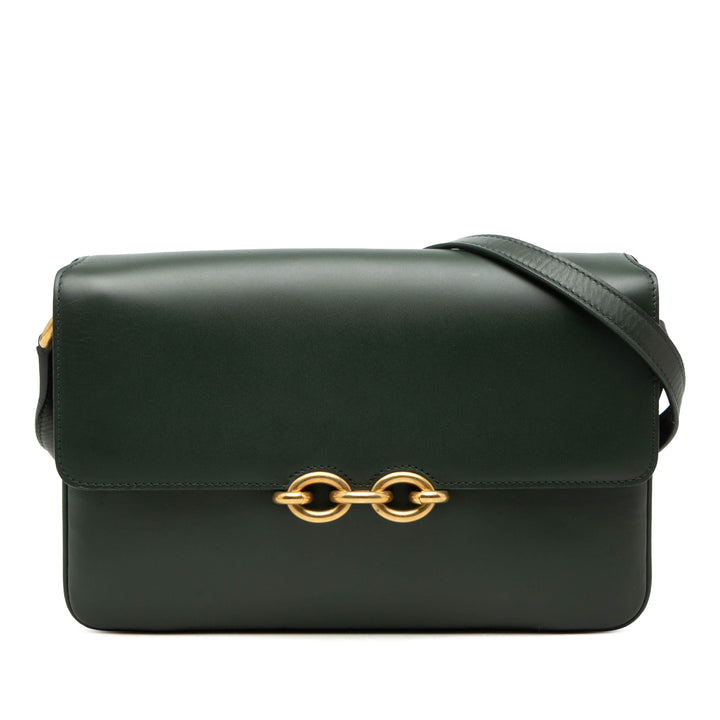 Saint Laurent Smooth Cuir de veau Le Maillon Sac porté croisé