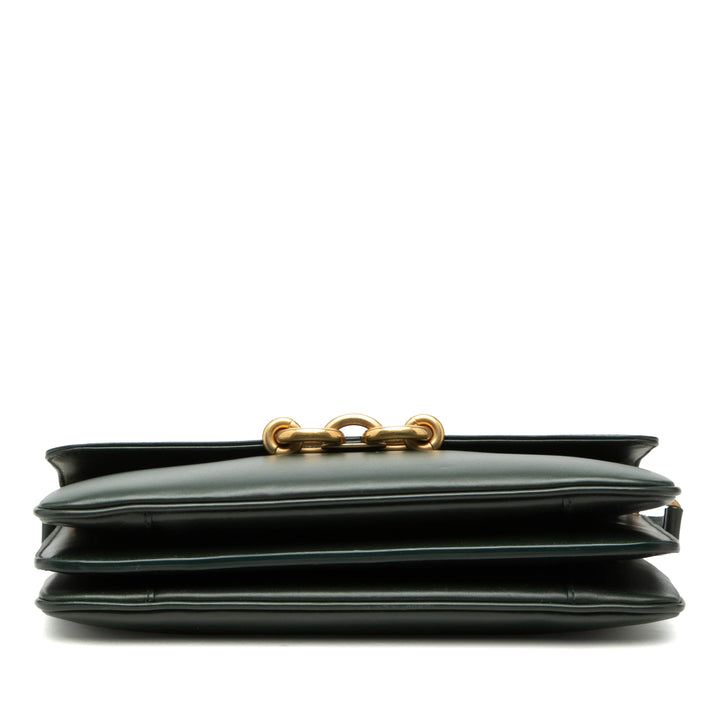 Saint Laurent Smooth Cuir de veau Le Maillon Sac porté croisé