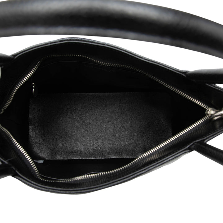 Chanel Medallion Cabas Cuir caviar Noir – vue 4 – GABY PARIS