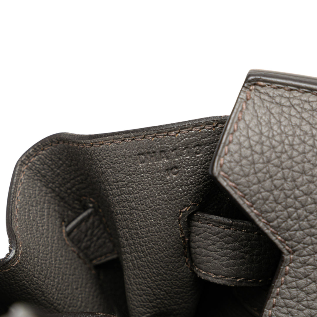 Hermès Togo Birkin Retourne 30 Gris
