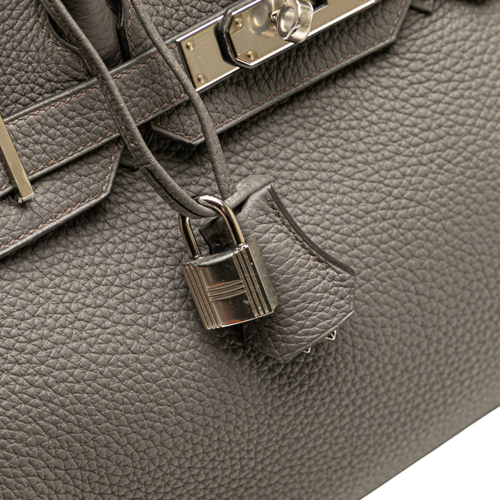Hermès Togo Birkin Retourne 30 Gris