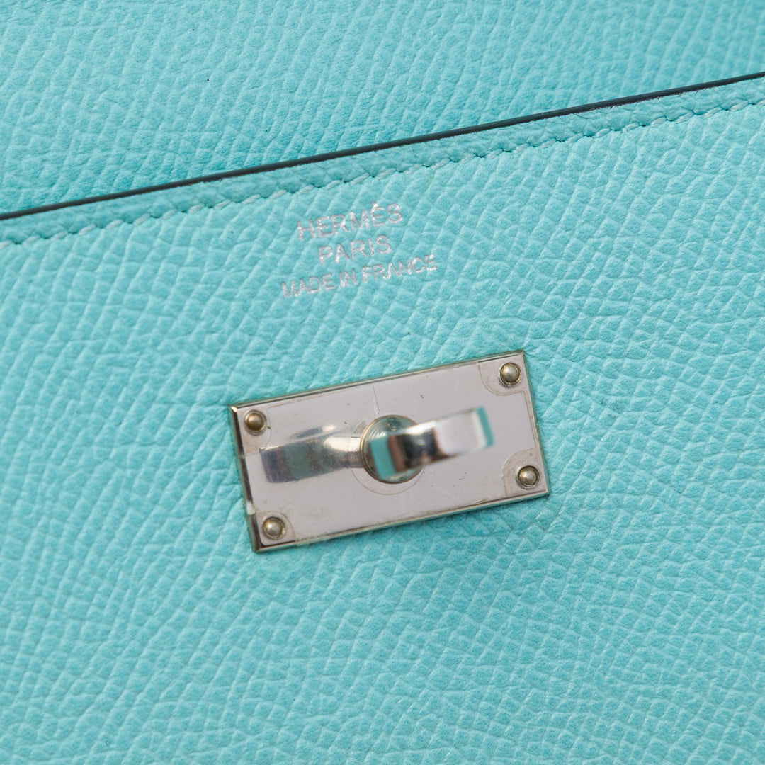 Kelly Longue Portefeuille Epsom Bleu
