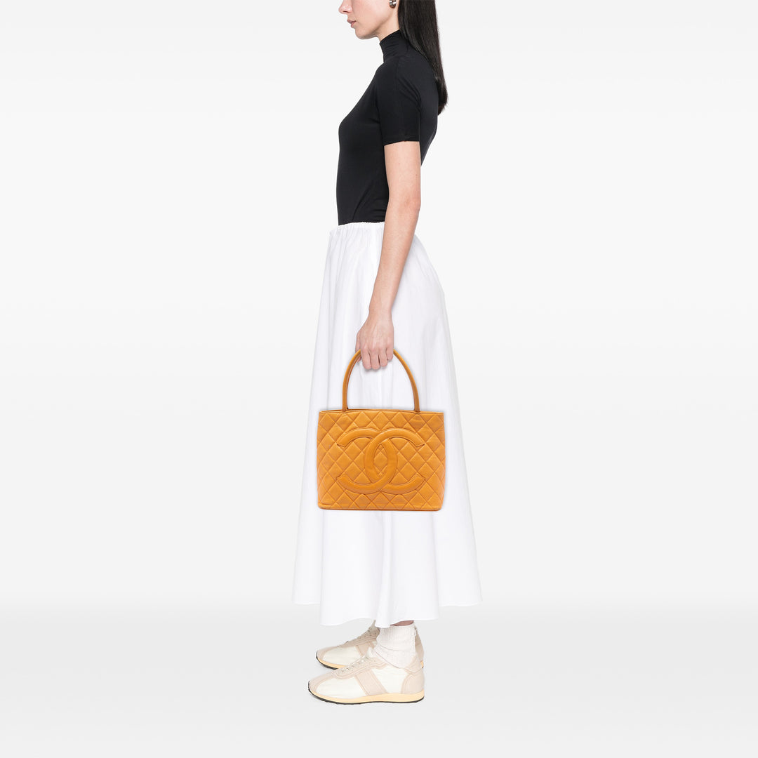 Chanel Medallion Cabas Cuir caviar