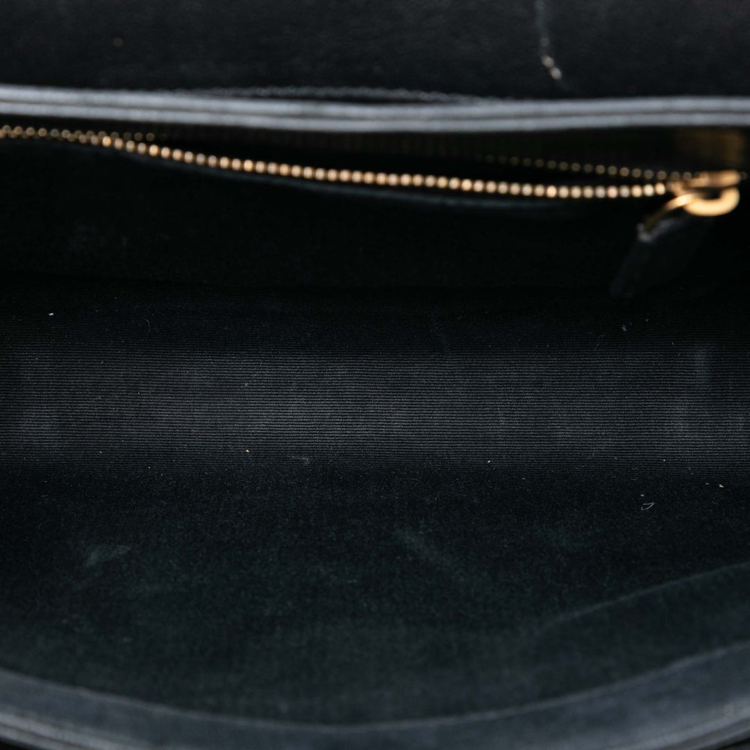 Saint Laurent Small Matelassé Cuir d’agneau Becky Chain Sac bandoulière