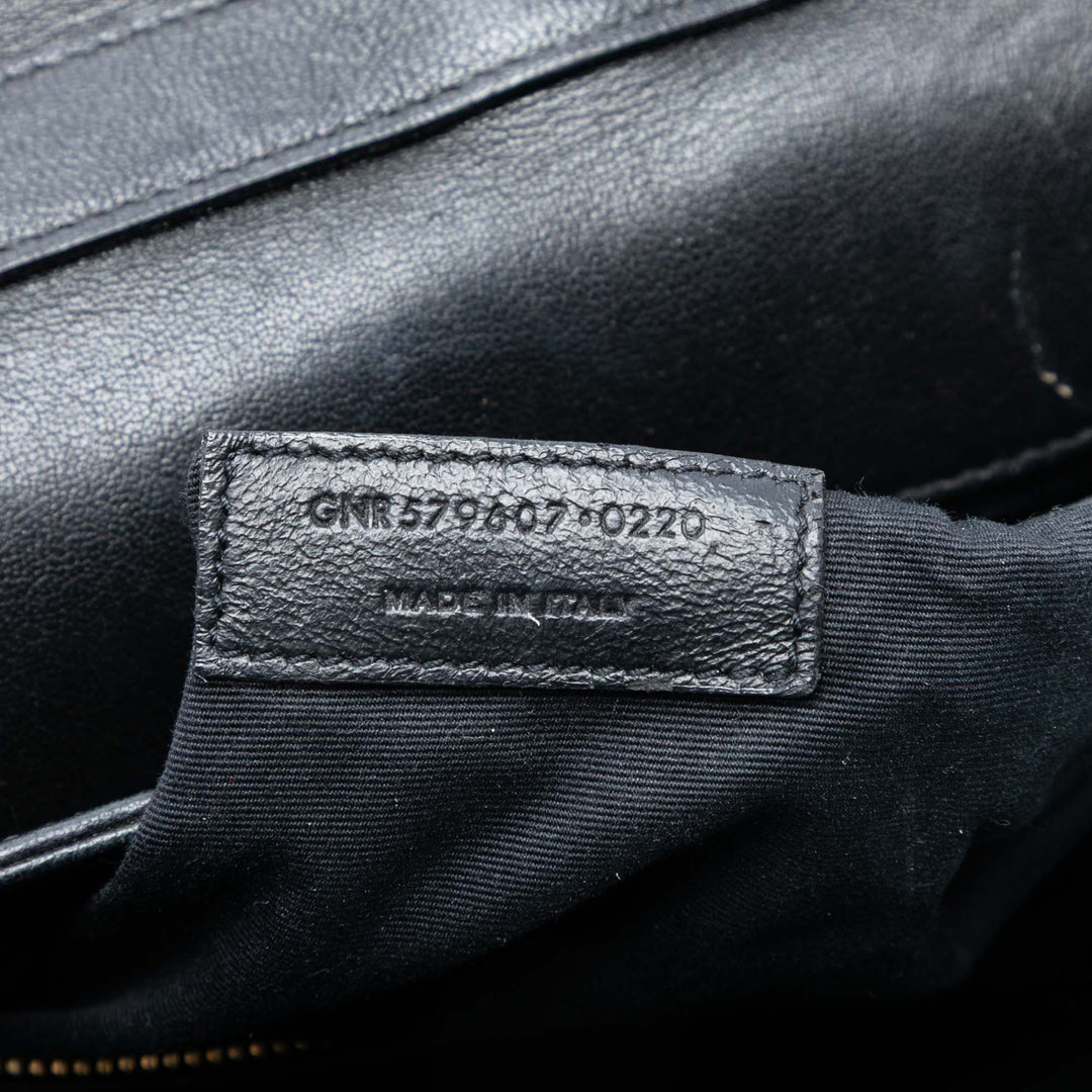 Saint Laurent Small Matelassé Cuir d’agneau Becky Chain Sac bandoulière