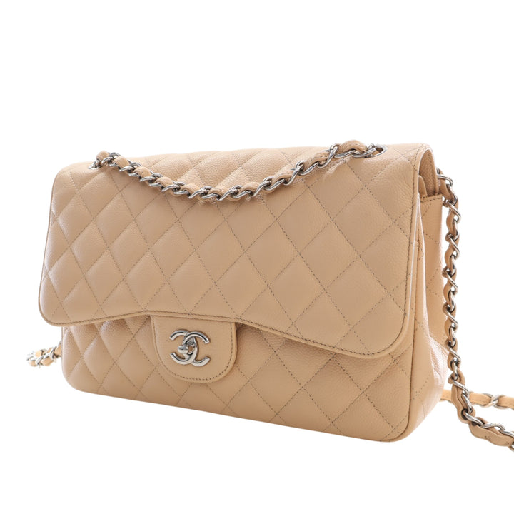 Chanel Jumbo Classic Caviar Double rabat