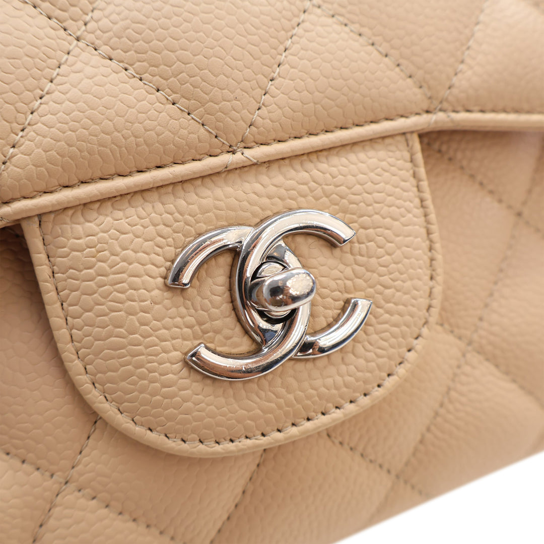 Chanel Jumbo Classic Caviar Double rabat