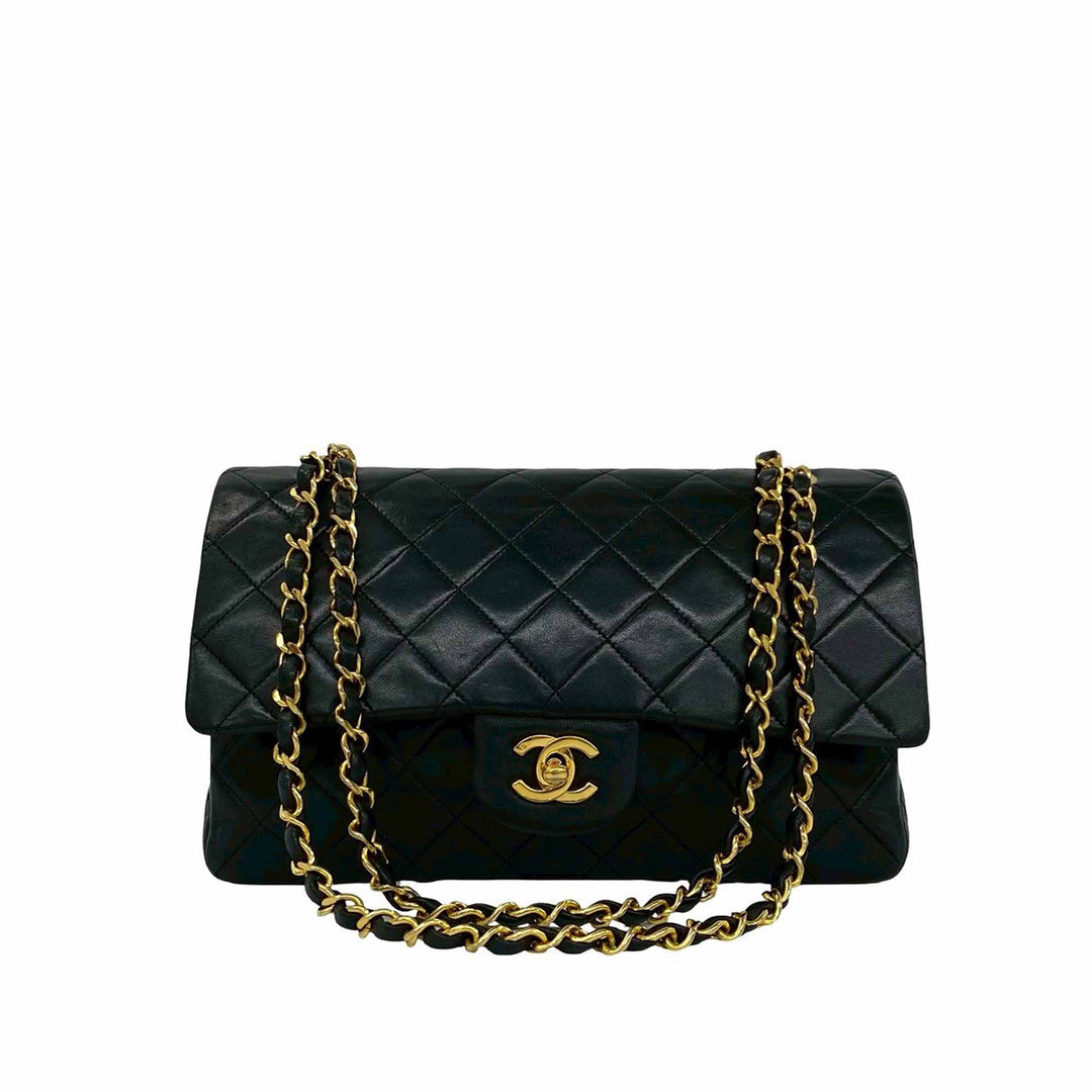 Chanel Classic Double rabat Moyen Cuir d'agneau