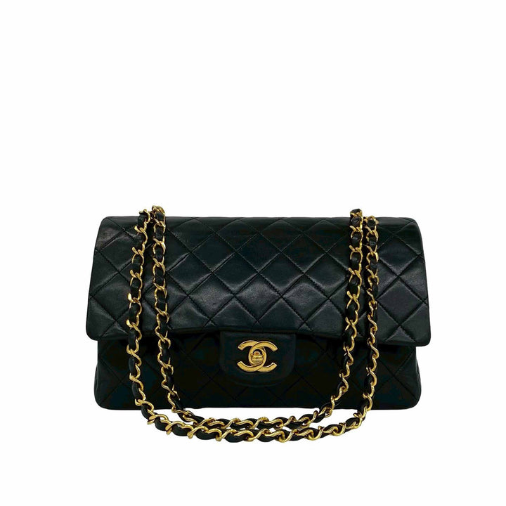 Chanel Classic Double rabat Moyen Cuir d'agneau