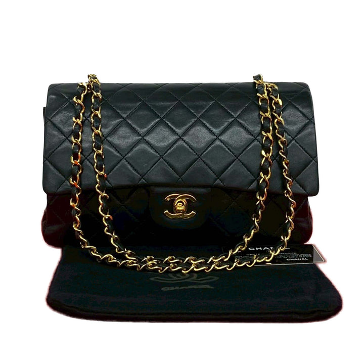 Chanel Classic Double rabat Moyen Cuir d'agneau