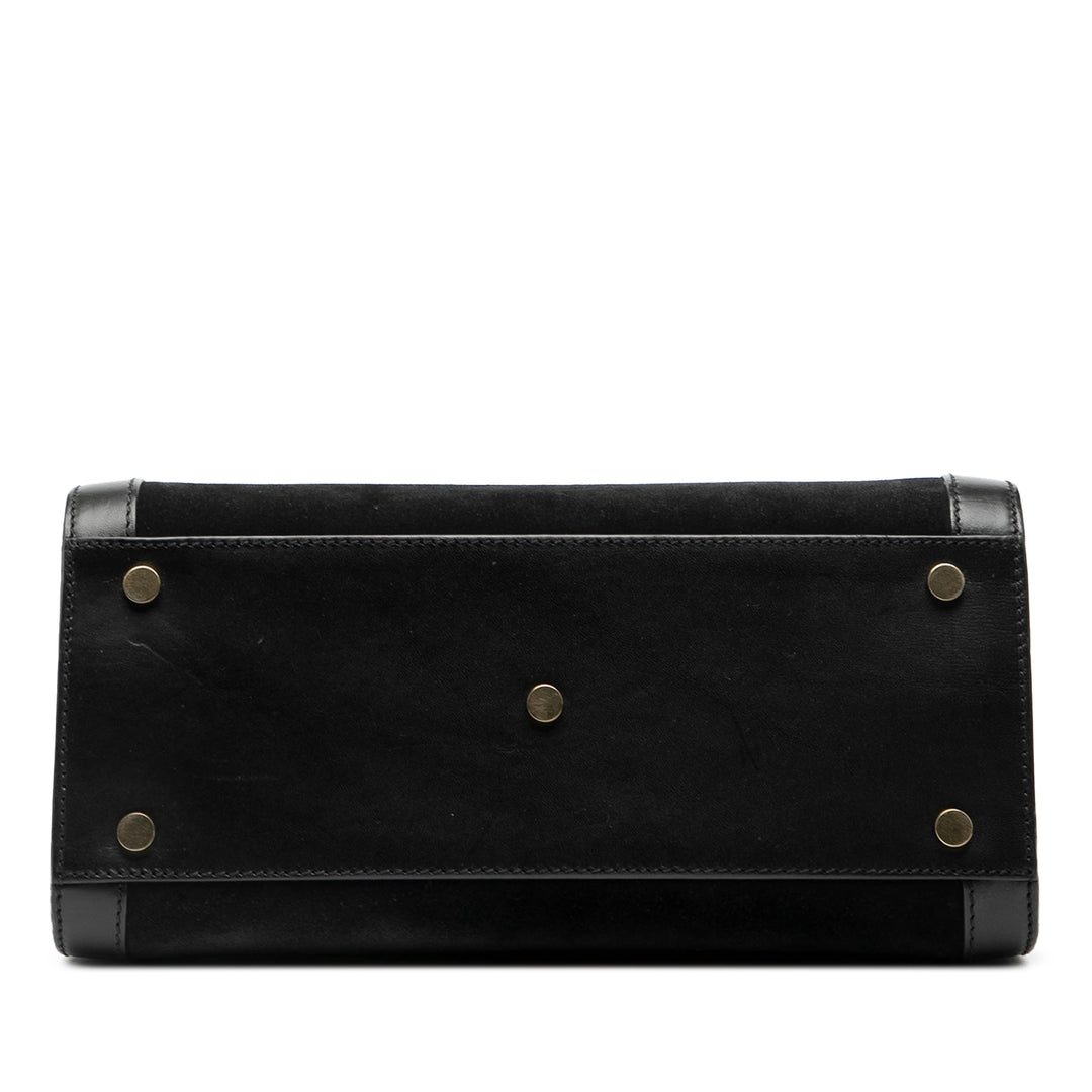 Saint Laurent Small Daim Sac De Jour Sac – GABY PARIS Authentique