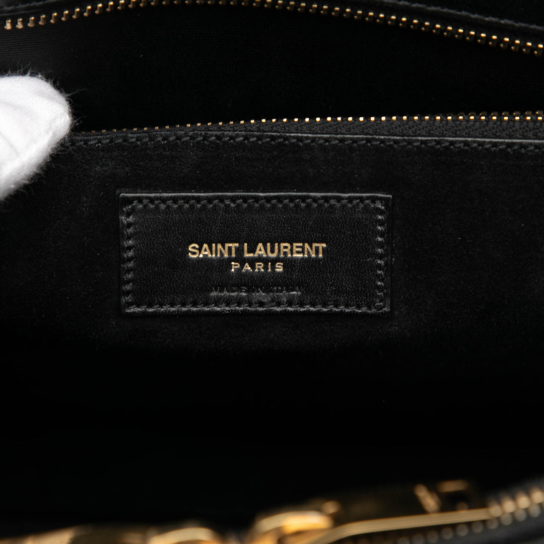 Saint Laurent Small Daim Sac De Jour Sac – GABY PARIS Authentique