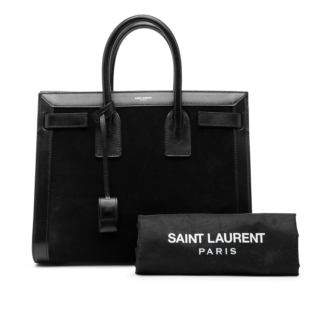 Saint Laurent Small Daim Sac De Jour Sac – GABY PARIS Authentique