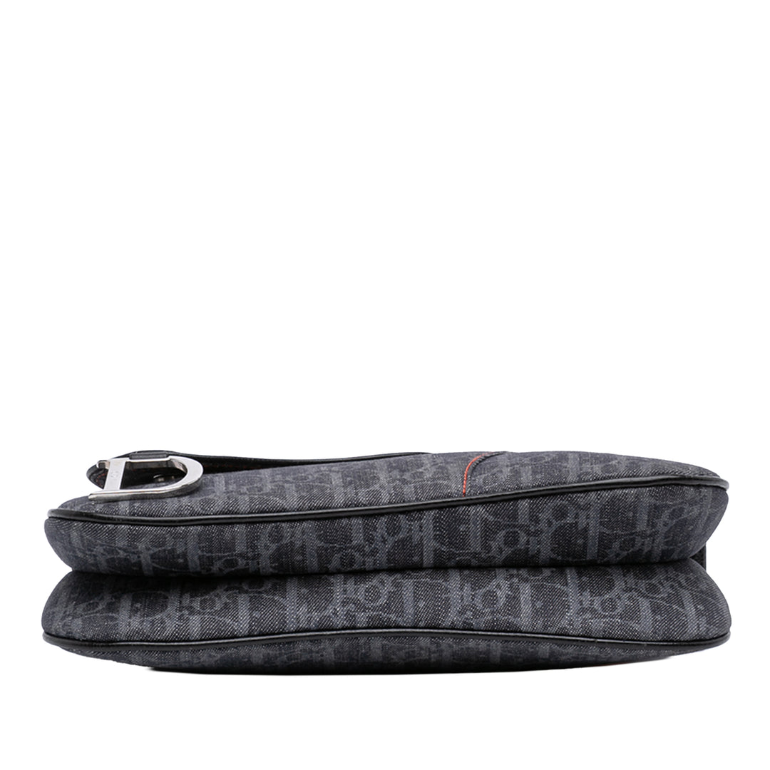 Dior Oblique Jean Flight Double Saddle Sac porté croisé