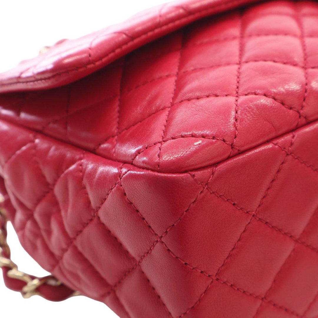 Chanel Medium Classic Cuir d’agneau Simple rabat