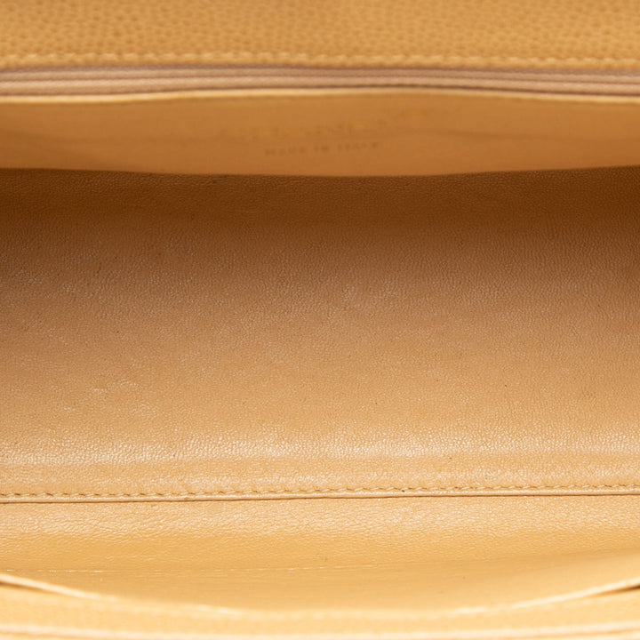 CC Matelassé Cabas Cuir caviar Beige