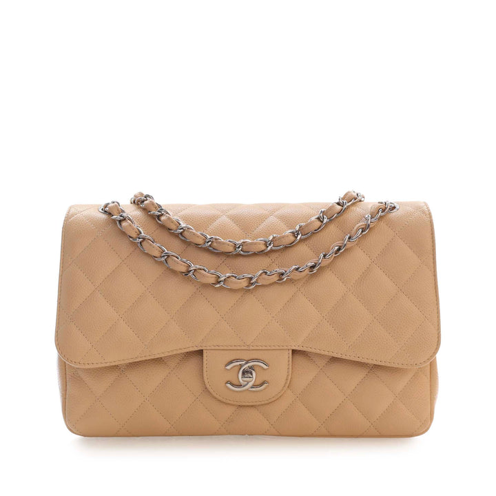 Chanel Jumbo Classic Caviar Double rabat
