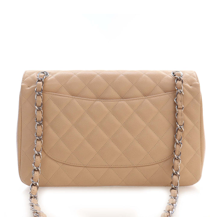 Chanel Jumbo Classic Caviar Double rabat