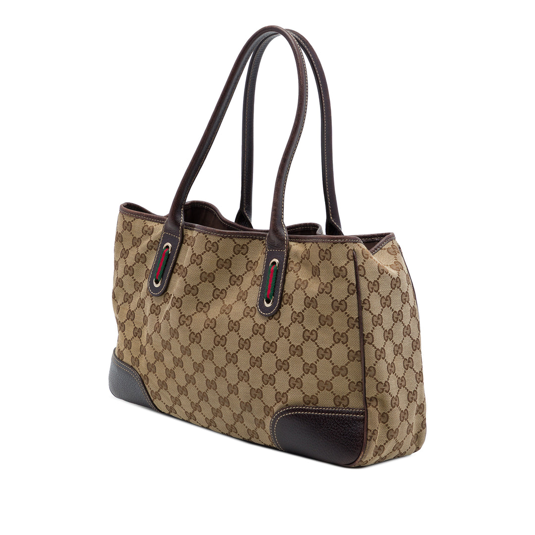 Gucci Cabas GG Princy Beige – vue 2 – GABY PARIS