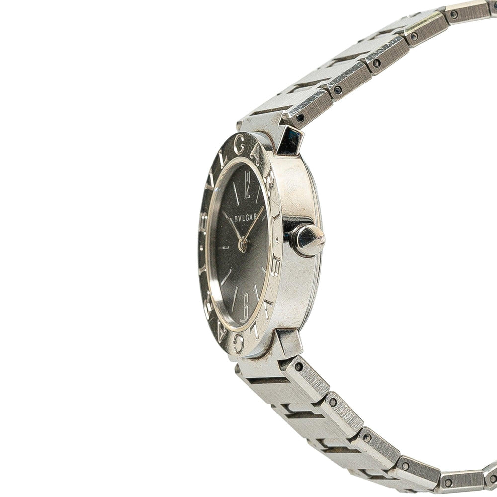 Quartz Stainless Steel Bvlgari Bvlgari Watch Silver - Gaby Paris