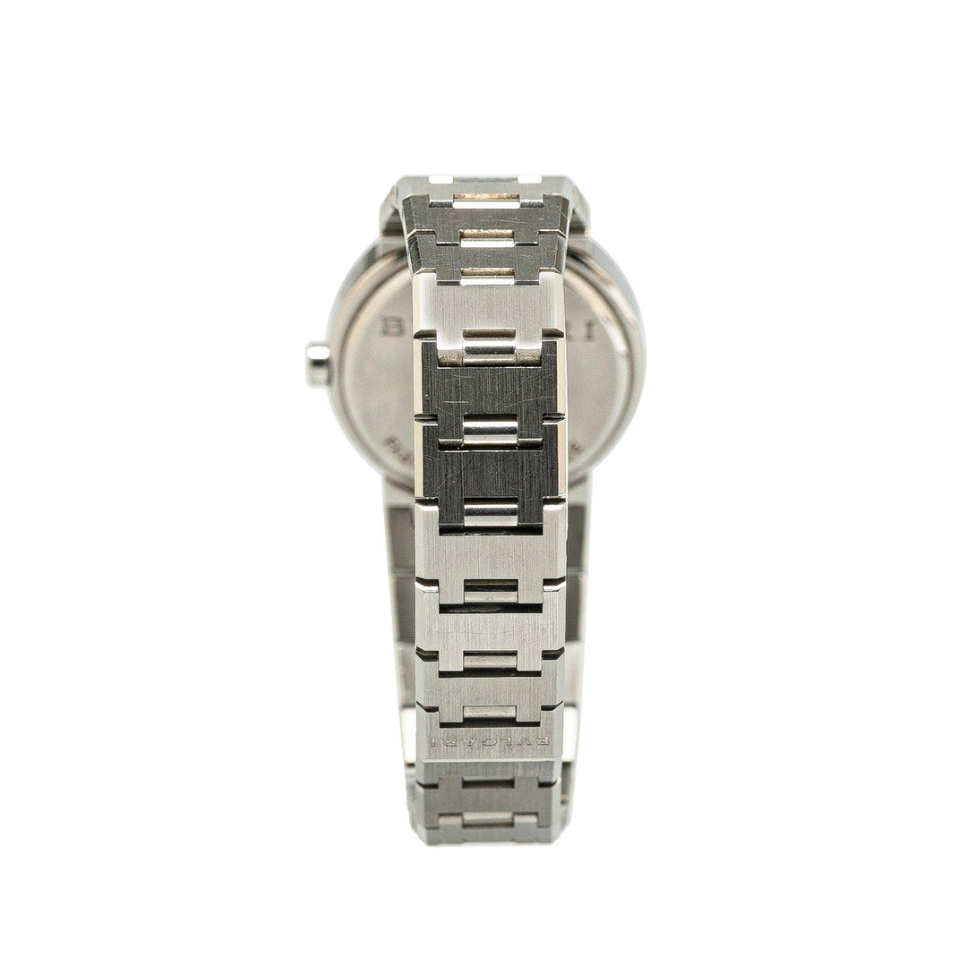 Quartz Stainless Steel Bvlgari Bvlgari Watch Silver - Gaby Paris