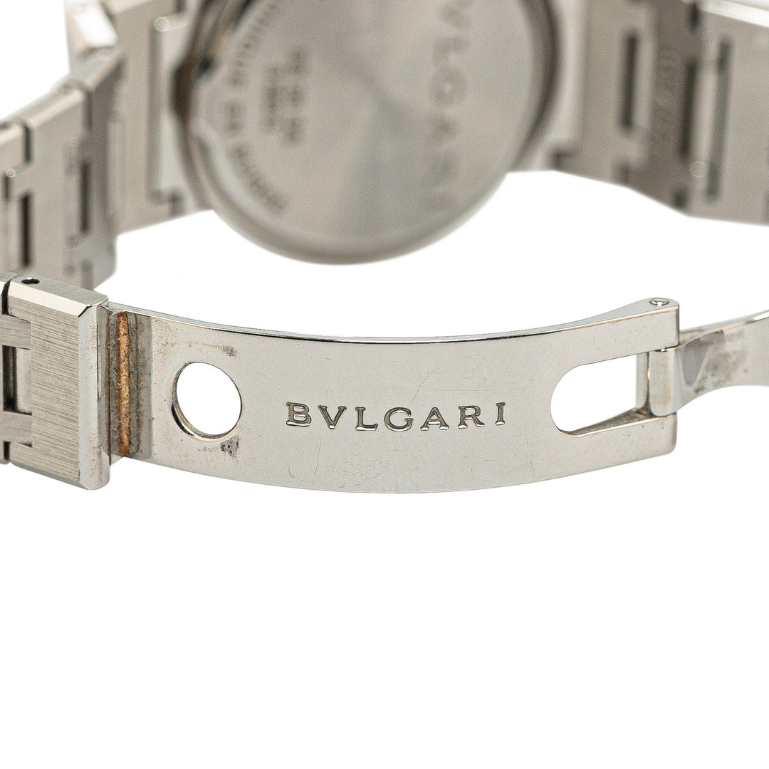 Quartz Stainless Steel Bvlgari Bvlgari Watch Silver - Gaby Paris