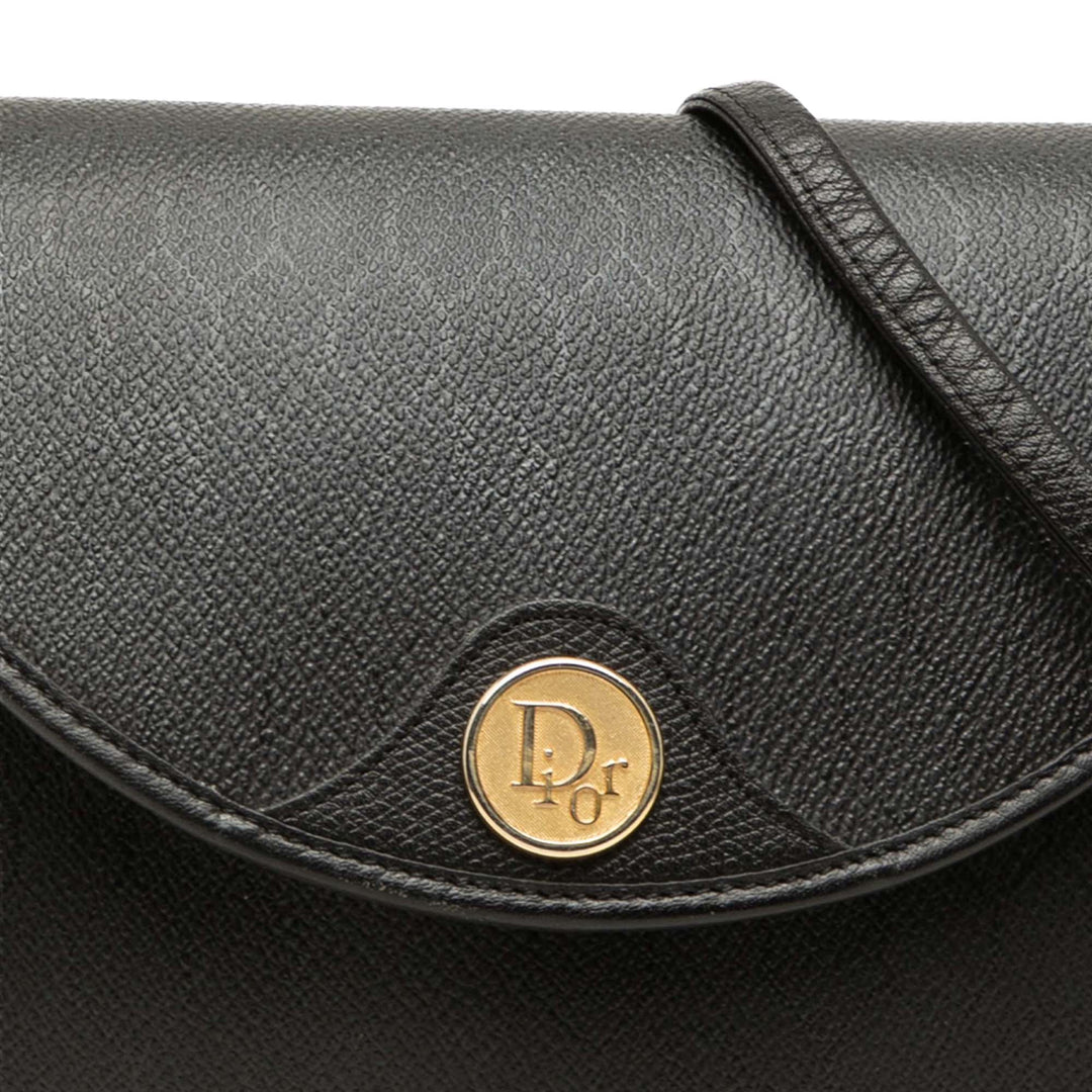 Dior Honeycomb Sac Toile enduite Noir
