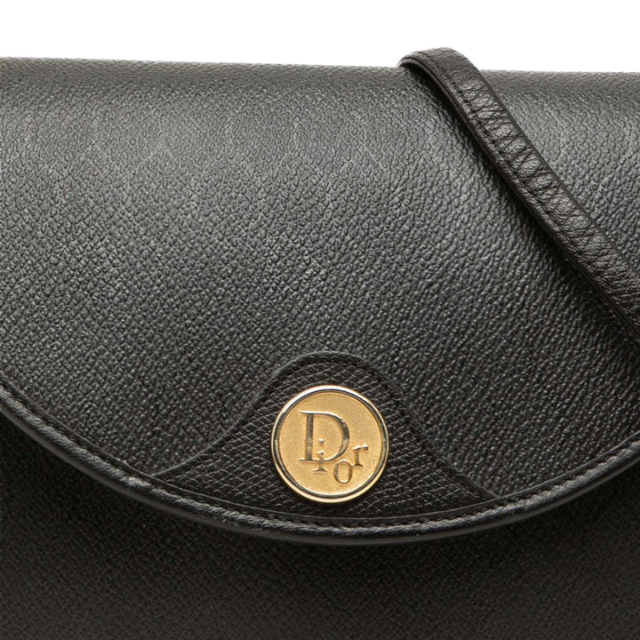 Dior Honeycomb Sac Toile enduite Noir
