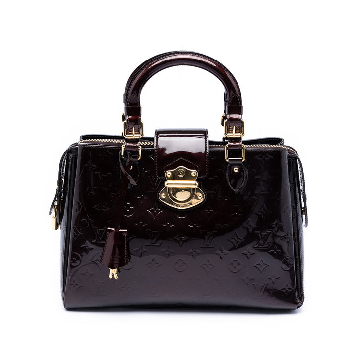Melrose Avenue Cuir verni Monogram Violet