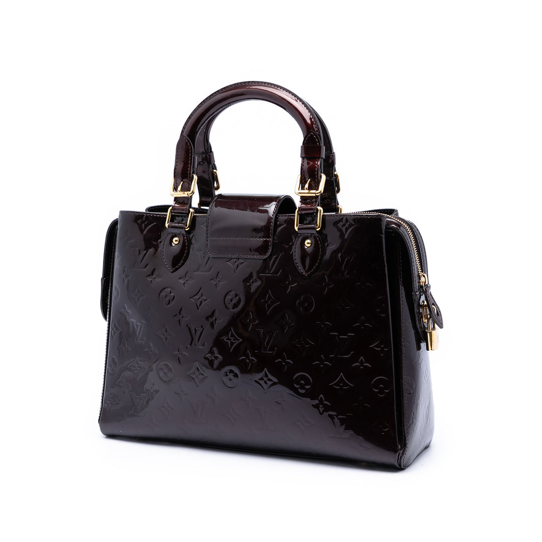 Melrose Avenue Cuir verni Monogram Violet