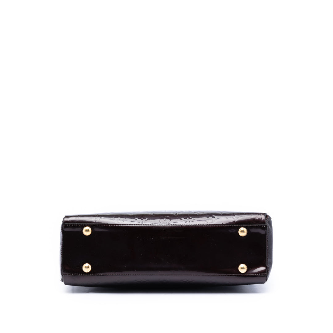 Melrose Avenue Cuir verni Monogram Violet