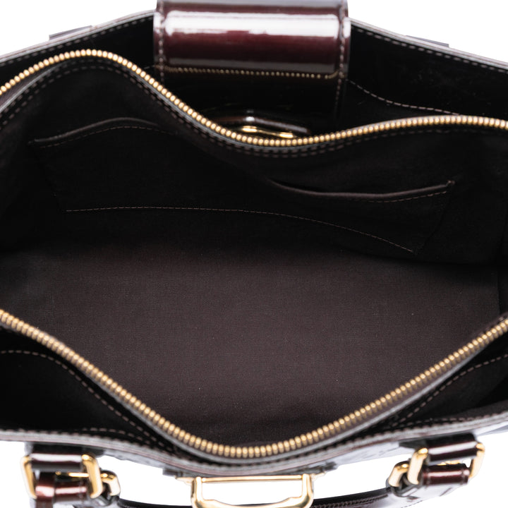 Melrose Avenue Cuir verni Monogram Violet