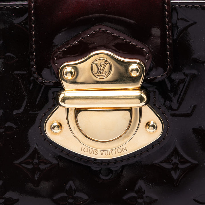 Melrose Avenue Cuir verni Monogram Violet