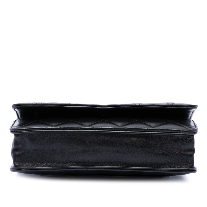 Chanel CC Matelassé Wallet on Chain Cuir d'agneau