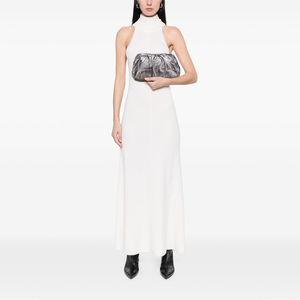 Metallic Nappa Clutch Silver - Gaby Paris