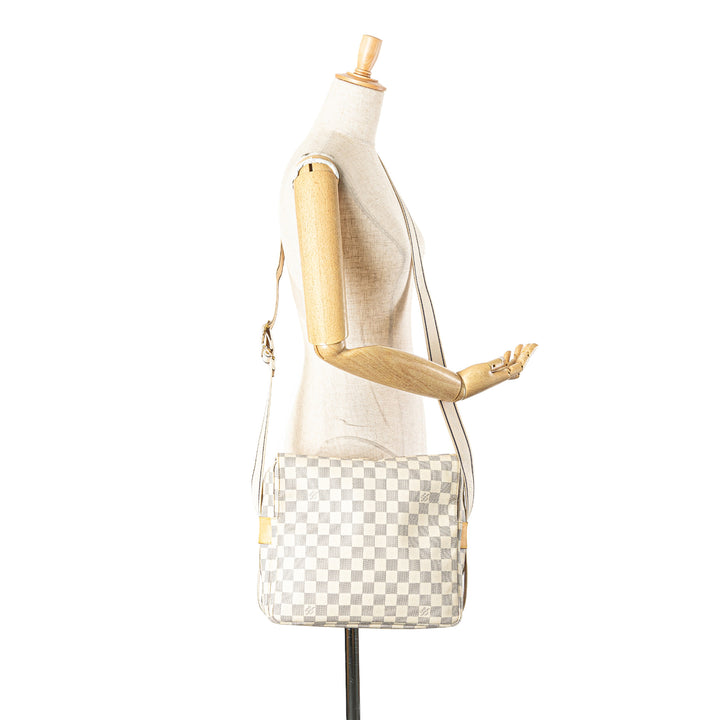 Damier Azur Naviglio White - Gaby Paris