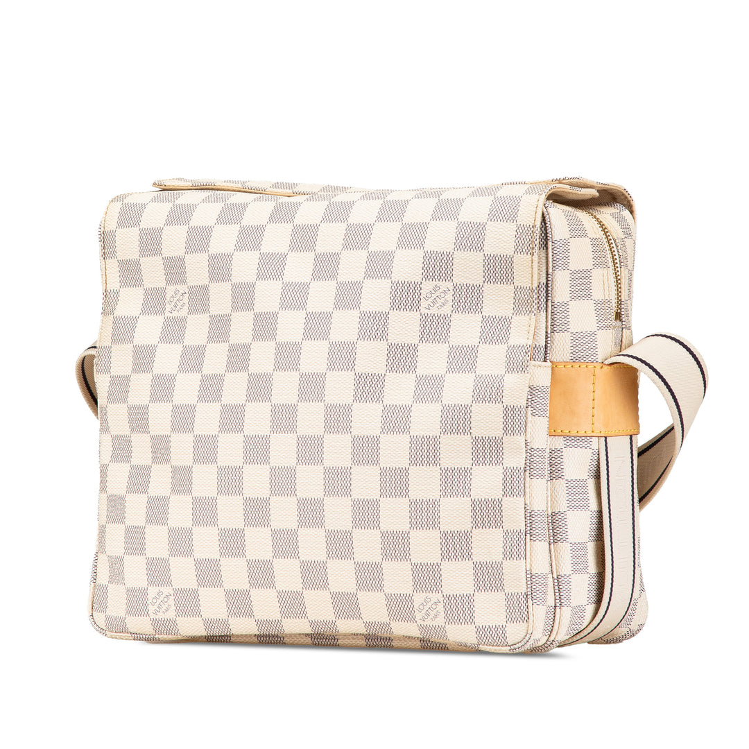 Damier Azur Naviglio White - Gaby Paris