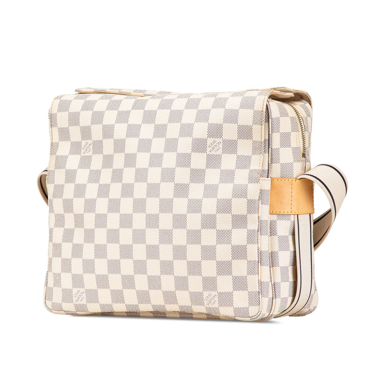 Damier Azur Naviglio White - Gaby Paris