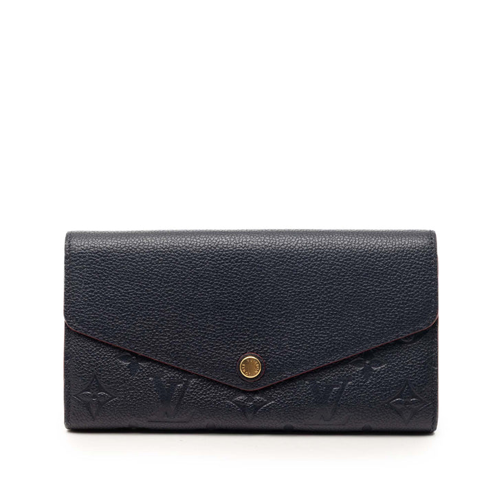 Louis Vuitton Monogram Empreinte Sarah Portefeuille