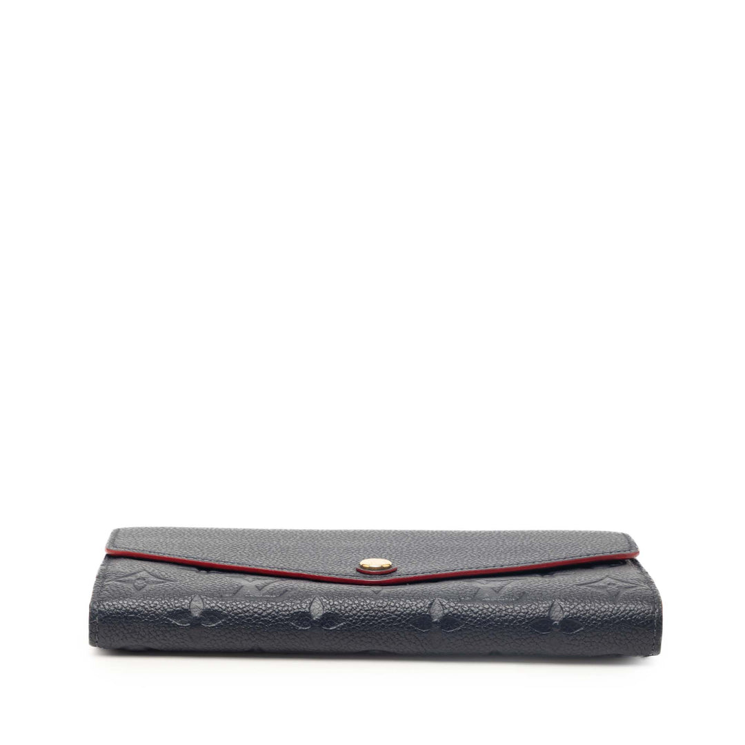 Louis Vuitton Monogram Empreinte Sarah Portefeuille