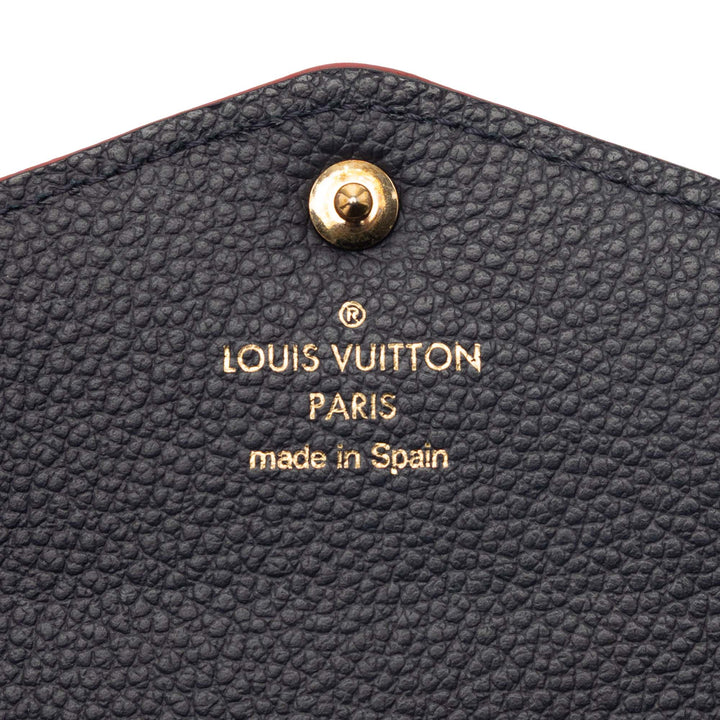 Louis Vuitton Monogram Empreinte Sarah Portefeuille