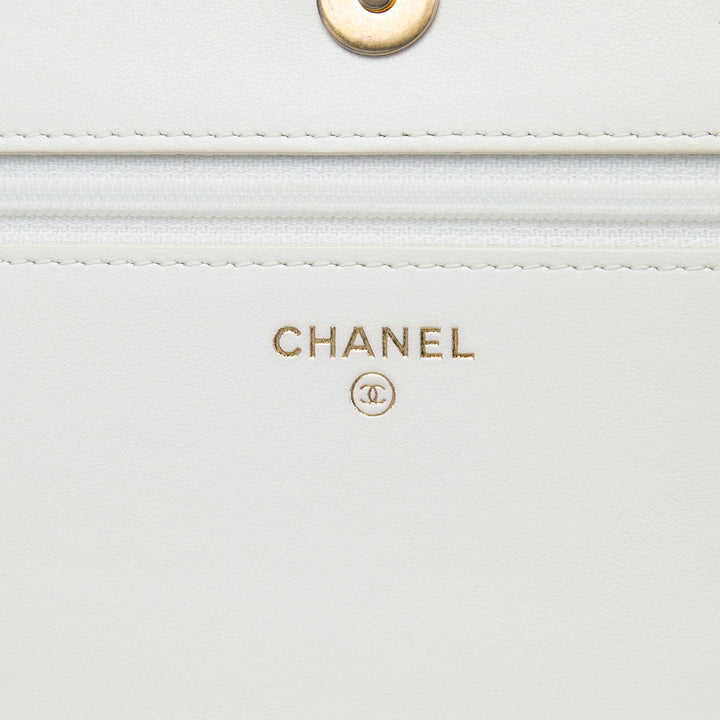 Chanel Matelassé Caviar Boy Wallet on Chain