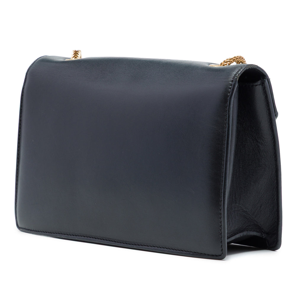 Saint Laurent Sac bandoulière clouté Betty Mini Noir – vue 2 – GABY PARIS