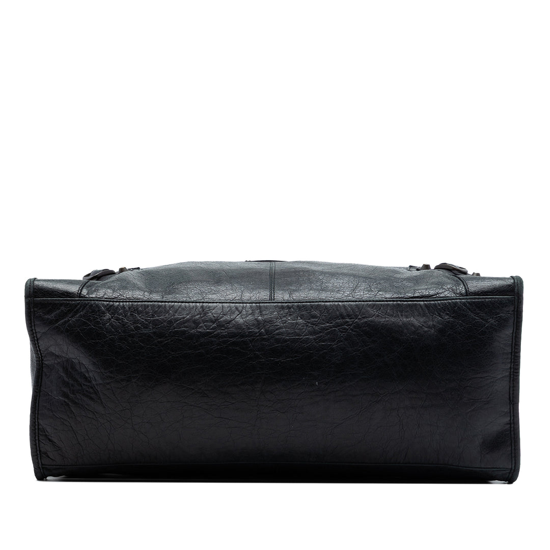 Balenciaga Cuir d’agneau Motocross Giant 12 Work Sac