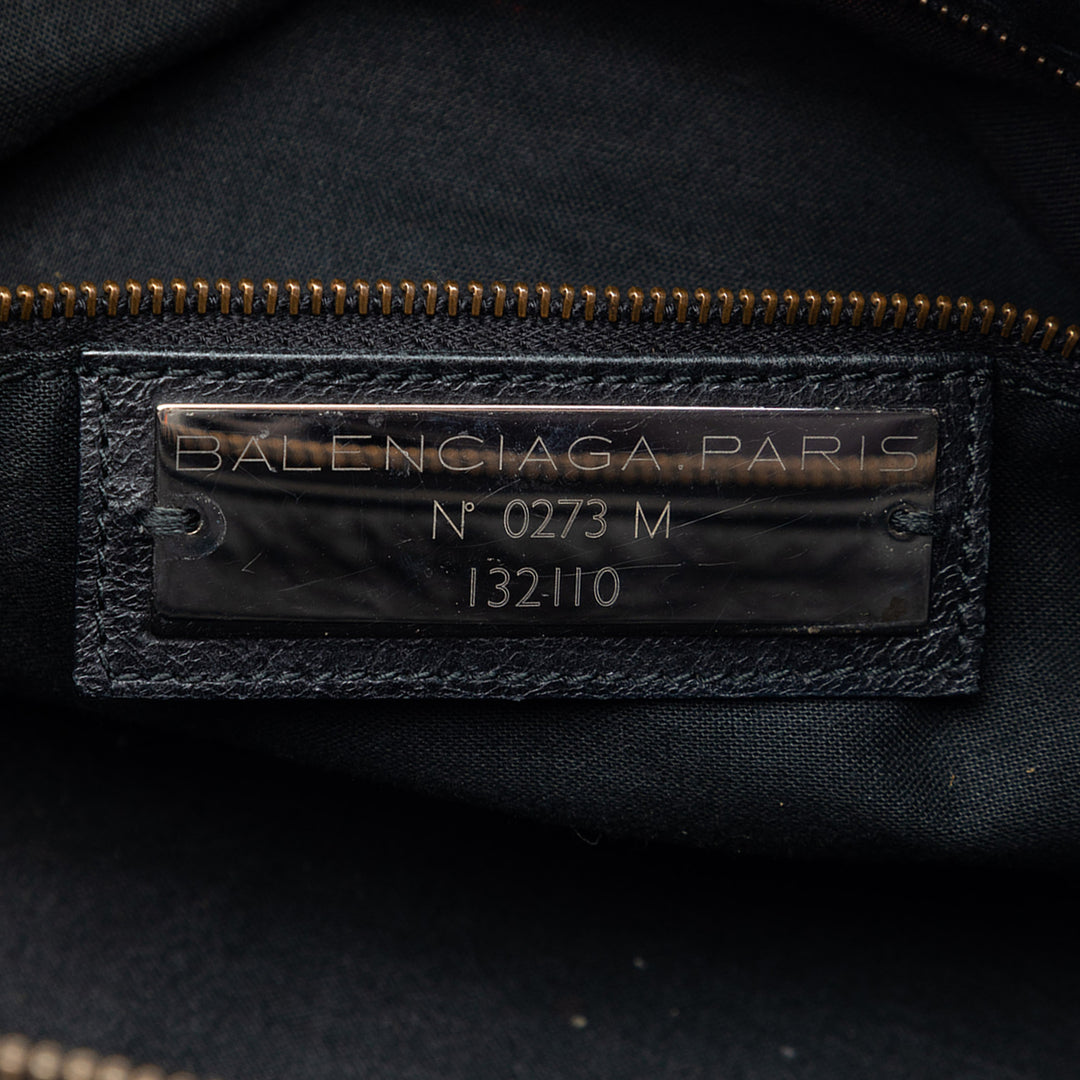 Balenciaga Cuir d’agneau Motocross Giant 12 Work Sac