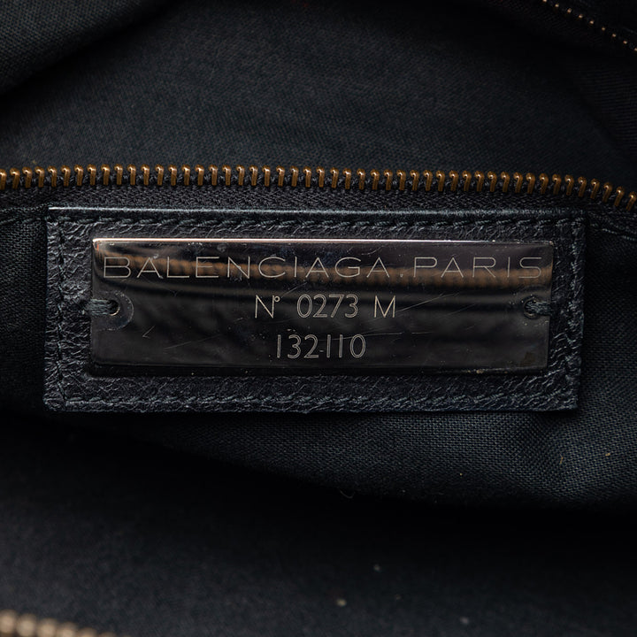Balenciaga Cuir d’agneau Motocross Giant 12 Work Sac